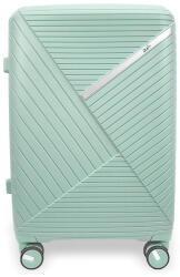  Zellia nagyméretű mentazöld, keményfalú bőrönd 75 x 51 x 31 cm (Z-209-L-GREEN-L)