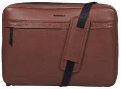  Burkely Bold Bobby Sleeve konyakbarna bőr laptoptáska 15.6" 39 x 28 cm (1005603-84-24)