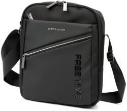 Pierre Cardin 8155 ALAN06 fekete férfi oldaltáska, válltáska 23 x 29 x 8 cm (54361)