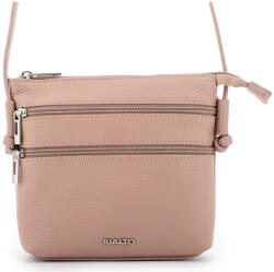 RIALTO olasz púderszín női bőr oldaltáska, crossbody 18 x 18 x 4, 5 cm (RX371-DO-B8)