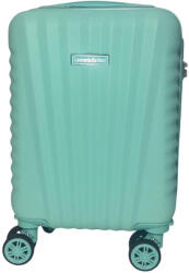 Leonardo Da Vinci türkiz színű, keményfalú kabinbőrönd 40 cm (LDV-6067-16-TURKIZ)