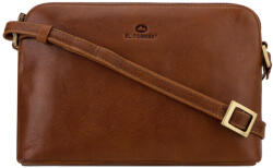  EL FORREST LB32-26 barna női bőr oldaltáska 24 x 15 x 8 cm (59211)