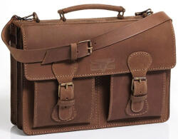  Blázek & Anni óriás dupla rekeszes férfi bivalybőr aktatáska 45 x 31, 5 cm (BA-9622-B)