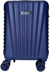 Leonardo Da Vinci sötétkék színű, keményfalú kabinbőrönd 40 cm (LDV-6067-16-SKEK)