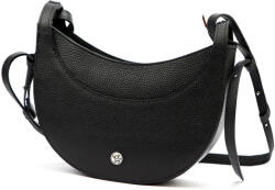 GREGORIO DOLLARO fekete női bőr válltáska, oldaltáska 24.5 x 18.5 x 8 cm (55907)
