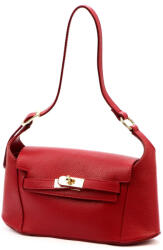  Luka 24-044 piros női bőr kézitáska, válltáska 30 x 15 x 9 cm (55419)