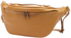  Luka 24-010 konyak női bőr övtáska, crossbody 34 x 19 x 13 cm (52242)