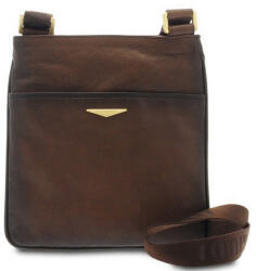  Giudi sötétbarna férfi valódi bőr oldaltáska 22 × 24 cm (G-4830-VR-TMoro)
