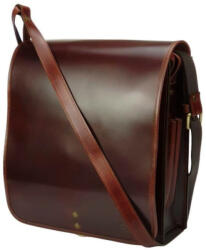  Blázek & Anni hosszú fedeles, bőr oldaltáska, válltáska 32 x 29, 5 cm (BA-9834-AM)