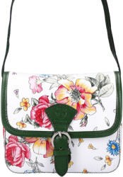 GREGORIO 112 FL zöld női bőr válltáska, oldaltáska 18 x 16 x 8 cm (23495)