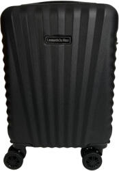 Leonardo Da Vinci fekete színű, keményfalú kabinbőrönd 50 cm (LDV-6067-20-FEKETE)