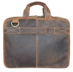 Giorgio Carelli nagyméretű barna bőr aktatáska, laptoptáska 15 (270706-011)