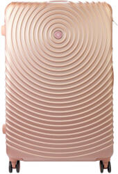 Leonardo Da Vinci púder színű nagyméretű ABS keményfalú bőrönd 54 x 85 x 32 cm (52374)