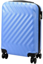 Pierre Cardin MED12 - 20 világoskék keményfalú kabinbőrönd 38 x 58 x 21 cm (55338)