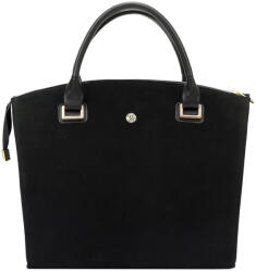 GREGORIO EKO PREMIUM 1010 fekete női kézitáska, válltáska 37 x 29 x 15 cm (49245)