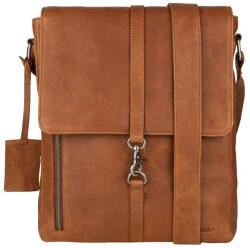  Burkely Antique Avery konyak bőr oldaltáska, crossover (8007918-56-24)