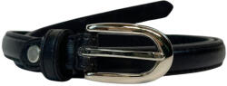  Fekete színű női bőr öv, 90 cm (NO-321-FEKETE-90)
