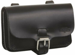  Blázek & Anni fekvő fekete bőr övtáska 15, 5 x 10 cm (BA-9614-AM-F)