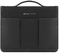 Giorgio Carelli bőr, fekete mappa és irattartó (338200-002)