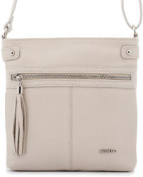 RIALTO bézs női bőr válltáska, crossbody 22 x 22 x 4 cm (RX379-DO-10)