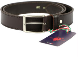  Harvey Miller 012/35 barna férfi marhabőr öv 130 x 3.5 cm (39623)