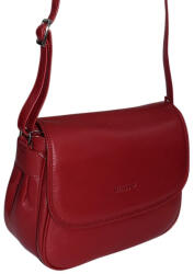 RIALTO sötétpiros női bőr válltáska 26 × 21, 5 cm (R-RT2289-Q-05)