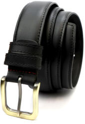  EL FORREST P1-67 fekete férfi marhabőr öv 125 x 3.5 cm (56328)