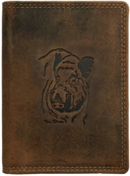  Giorgio Carelli vadászengedély tartó, kártyatartó vaddisznó mitával, 10 x 14 cm (413351-601)