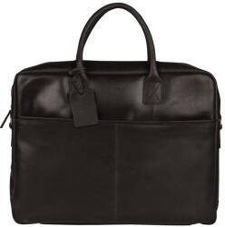  Burkely Vintage Max fekete bőr laptoptartós, oldaltáska 17, 3 (9007339-22-10)