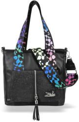  Zellia női fekete válltáska 26 × 32 cm (Z-96764176)