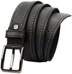 Pierre Cardin 612 KAM02 fekete férfi marhabőr öv 3.5 cm (50947)