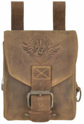  Greenburry motoros barna bőr övtáska (GB-1754-HM-25)