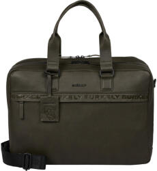  Burkely Minimal Mason sötétzöld dupla rekeszes bőr laptoptáska, aktatáska 15.6" 40 x 30 cm (1000801-64-71)