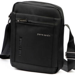 Pierre Cardin 1721 ALAN09 fekete férfi oldaltáska 20 x 24 x 9 cm (57656)