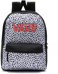 Vans GR Girls Realm Dalmatian Black-White hátizsák, laptop tartóval 39 × 28 cm (VN0A4ULTY281)