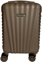 Leonardo Da Vinci barna színű, keményfalú kabinbőrönd 40 cm (LDV-6067-16-BARNA)