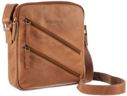 Greenland Nature férfi bőr oldaltáska 25 x 26 cm (GL-1026)