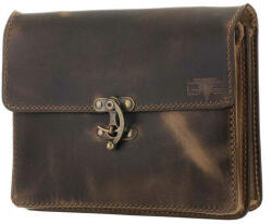  Blázek & Anni lengőzárs pull-up női bőr válltáska 27 x 20 cm (BA-2718-PO)