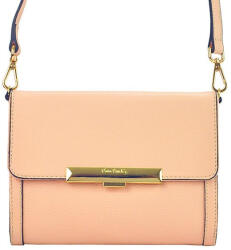 Pierre Cardin 5316 EDF rózsaszín női bőr válltáska, oldaltáska 21.5 x 16 x 5 cm (22475)