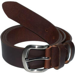  Sötétbarna színű férfi bőr öv, 4 x 110 cm (FO-377-SB-22043-110-cm)