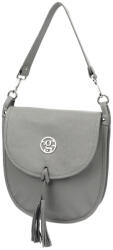 GREGORIO 1715 szürke női bőr válltáska 29 x 31 x 8 cm (51433)