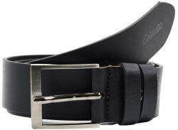  Fekete színű férfi bőr öv, 115 cm (FO-300-F-5)