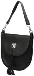 GREGORIO 1715 fekete női bőr válltáska 29 x 31 x 8 cm (51436)