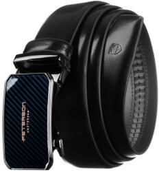  Peterson PTN A016 fekete férfi bőr öv 125 cm (59440)