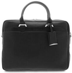 GIUDI fekete, bőr laptoptartó, irattáska 10 (G-10430-T-AE-COL-nero)