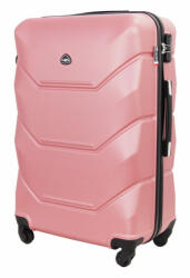 Gravitt rosegold színű, keményfalú bőrönd 75 × 47 × 29 cm (Z-5903978409911)