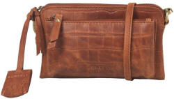  Burkely Croco Cassy konyak színű, kisméretű női bőr válltáska (1000130-29-24)