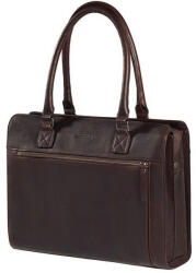  Burkely Antique Avery sötétbarna női bőr laptoptáska, válltáska 14 (8007001-56-20)