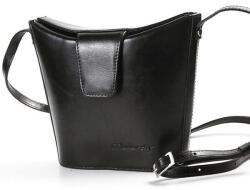 MONARCHY Karolina fekete női bőr válltáska 22 x 18 cm (M-34700-5)