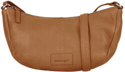  Burkely SOFT SKYLAR kisméretű konyak bőr oldaltáska, crossbody (1000844-85-24)